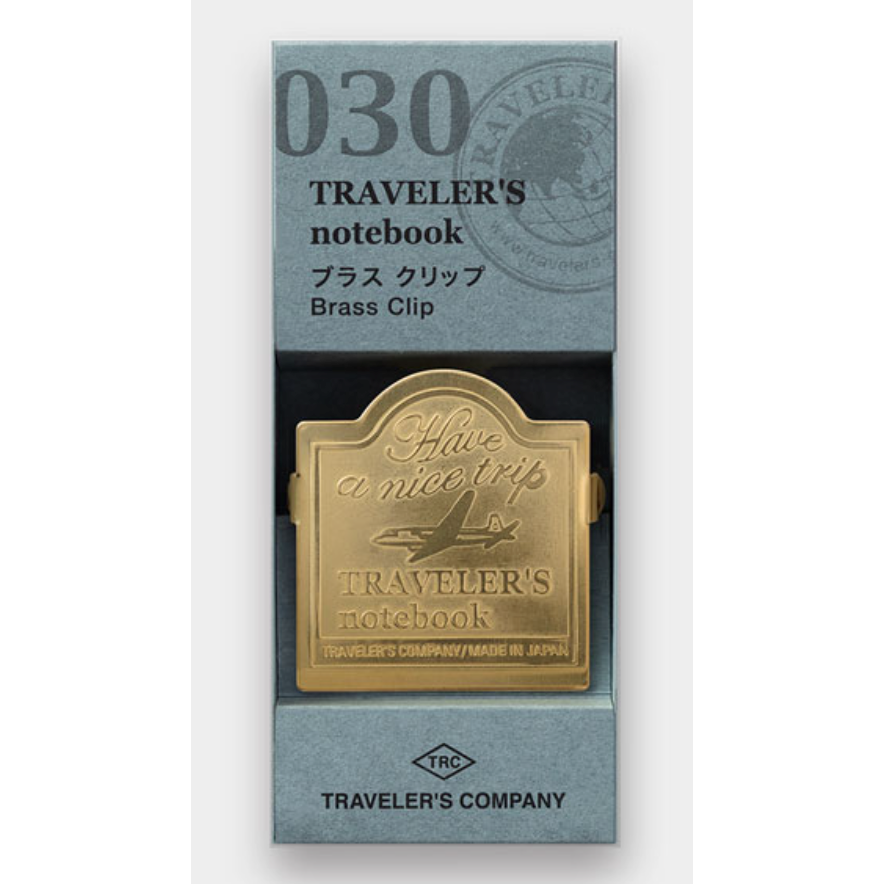 【共2款】TRAVELER＇S notebook 黃銅手帳夾 手帳夾 夾子 旅人手帳 TN 手帳本【立夏手帳生活】-細節圖5