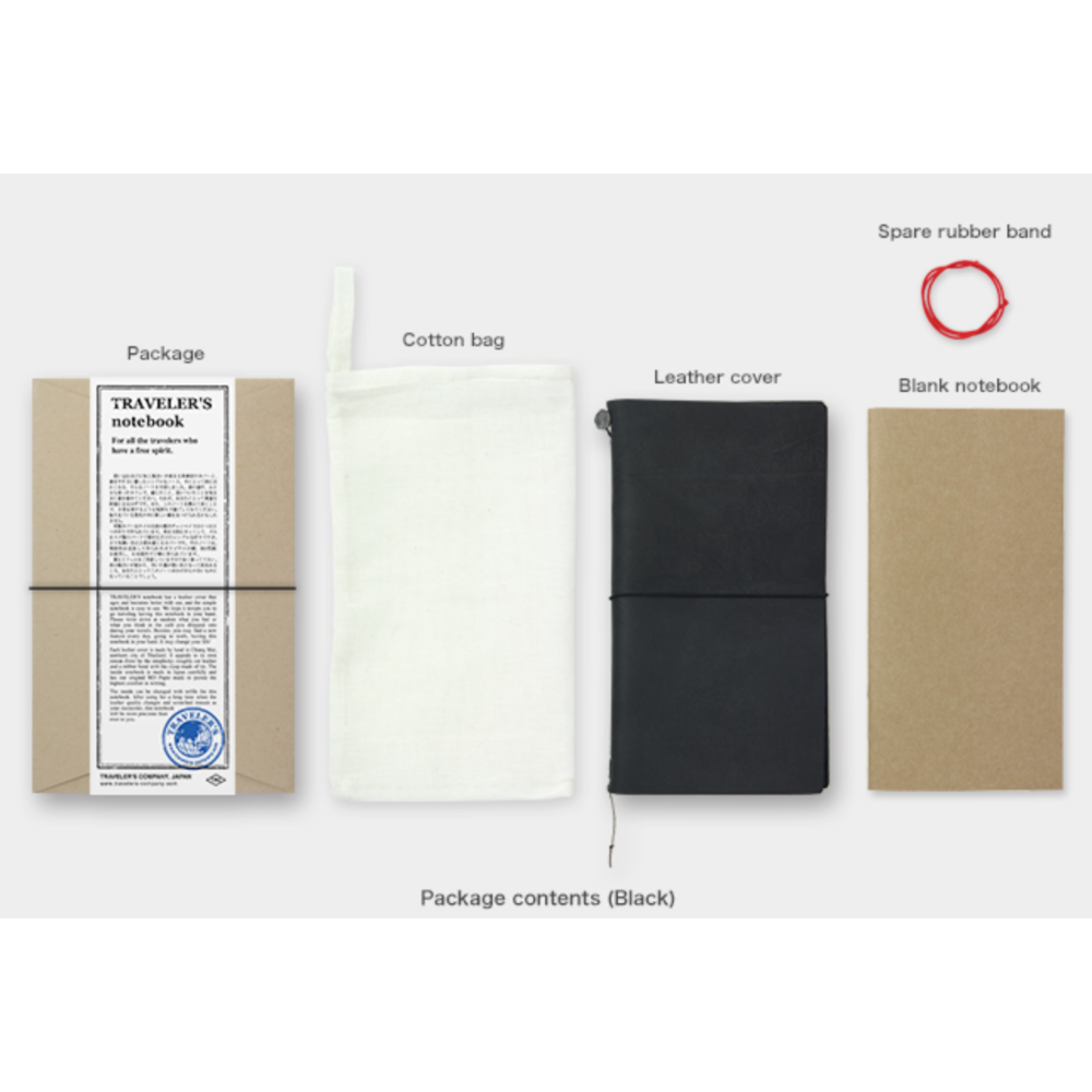 【標準尺寸5色】TRAVELER＇S notebook 本體套組 Regular Size 筆記本 真皮 旅人手帳 TN-規格圖11