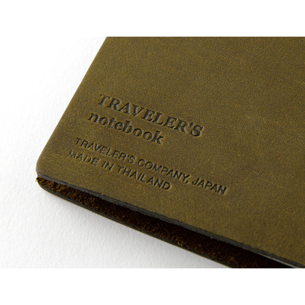 【護照尺寸4色】TRAVELER＇S notebook 本體套組 PA Size 筆記本 真皮 旅人手帳 TN 手帳本-細節圖8
