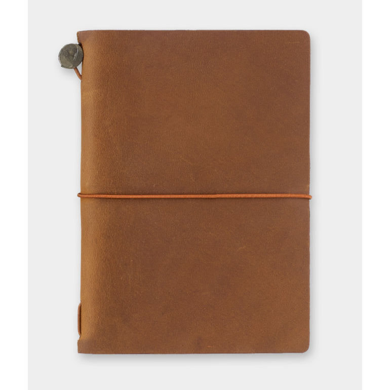 【護照尺寸4色】TRAVELER＇S notebook 本體套組 PA Size 筆記本 真皮 旅人手帳 TN 手帳本-細節圖9