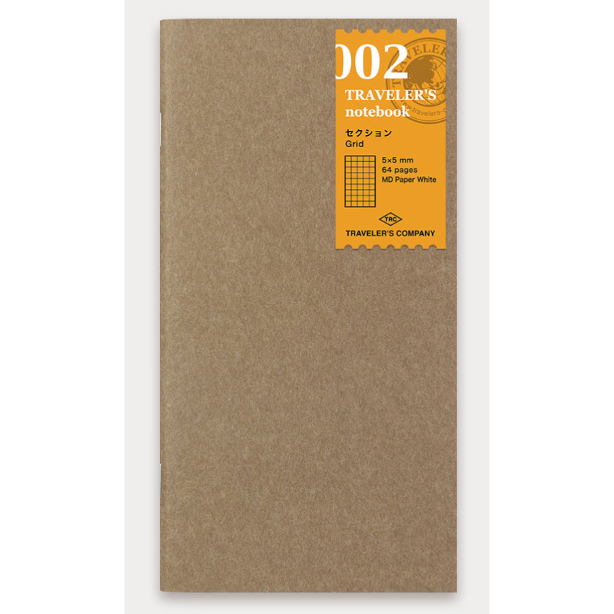 【標準尺寸內頁周邊】TRAVELER＇S notebook 各種內頁 貼紙本 水彩紙 奶油紙 旅人手帳 TN 手帳本-細節圖3