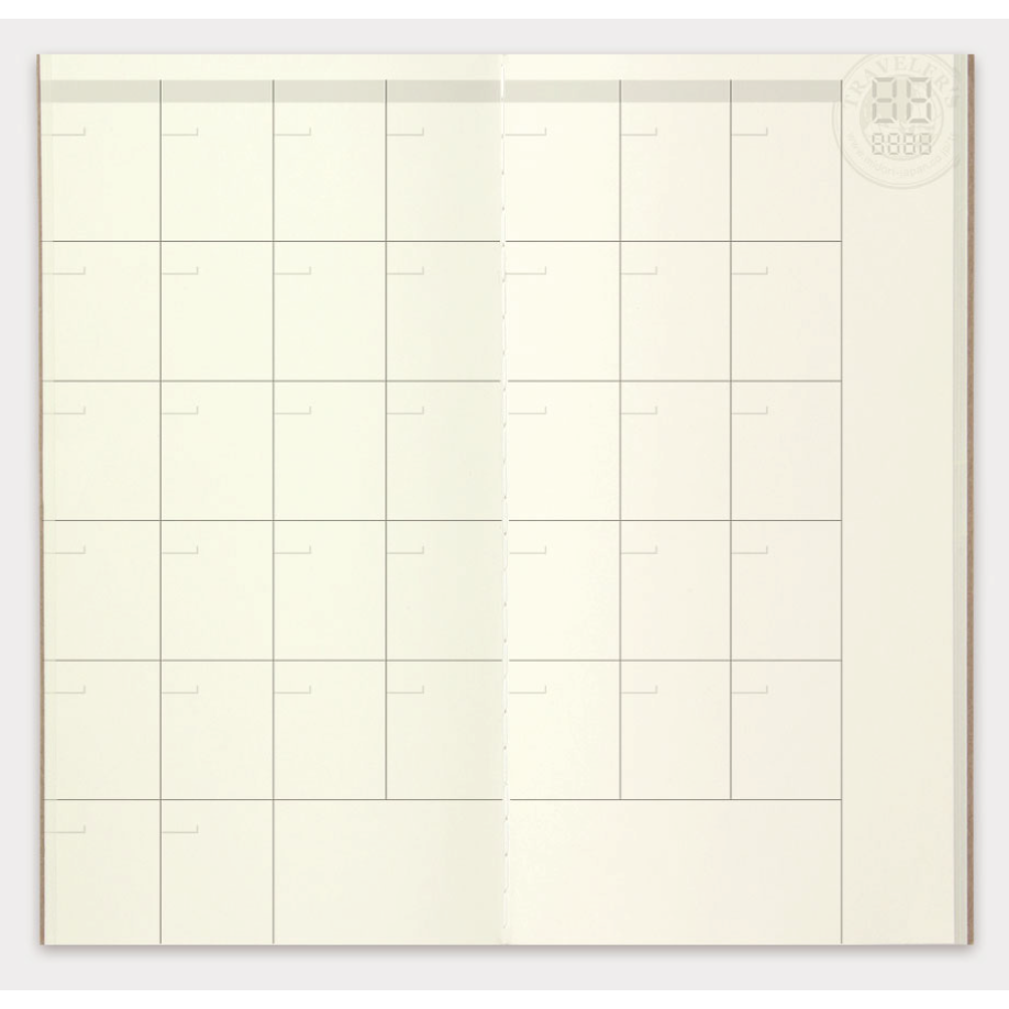 【標準尺寸內頁周邊】TRAVELER＇S notebook 各種內頁 貼紙本 水彩紙 奶油紙 旅人手帳 TN 手帳本-細節圖8