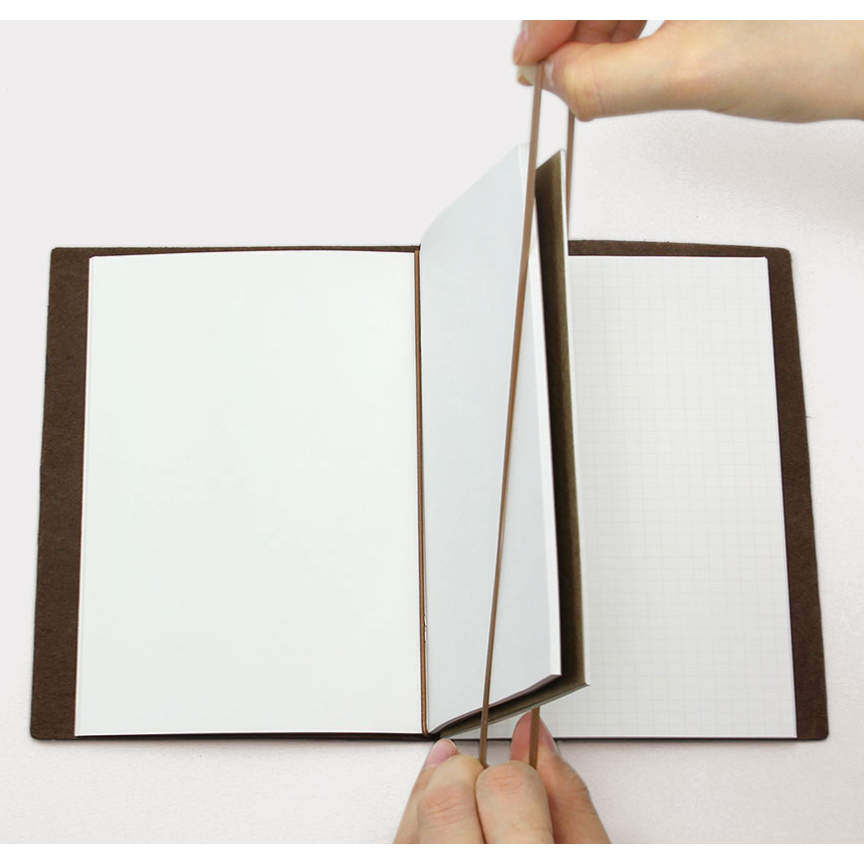 【護照PA尺寸內頁周邊】TRAVELER＇S notebook 各種內頁 貼紙本 奶油紙 綁帶 旅人手帳 TN 手帳本-細節圖8