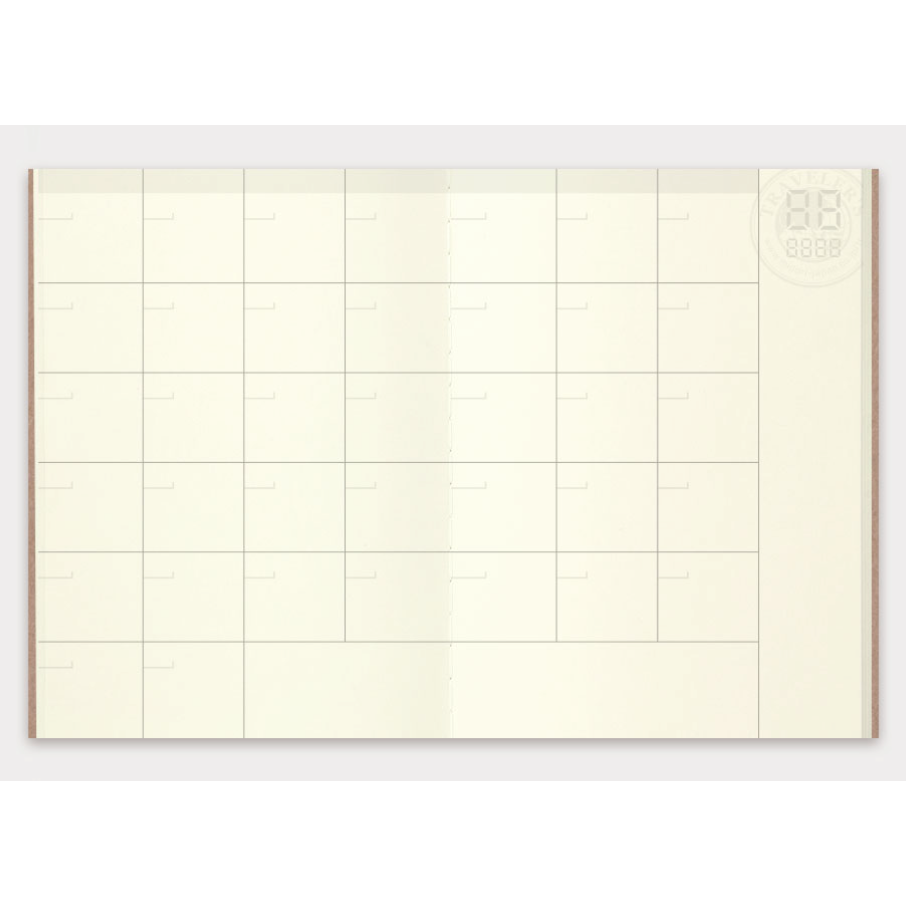 【護照PA尺寸內頁周邊】TRAVELER＇S notebook 各種內頁 貼紙本 奶油紙 綁帶 旅人手帳 TN 手帳本-規格圖11