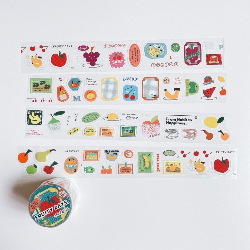 『膠帶分裝』a kind of cafe 什物工作室 循環 PET膠帶【立夏手帳生活】-細節圖2