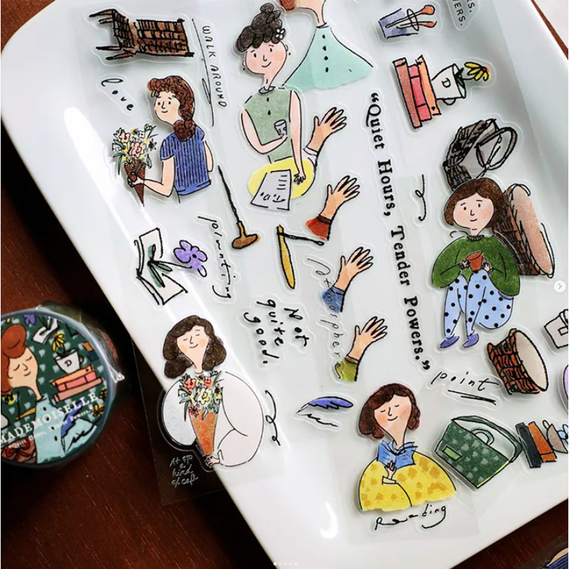 『膠帶分裝』a kind of cafe 什物工作室 循環 PET膠帶【立夏手帳生活】-細節圖4