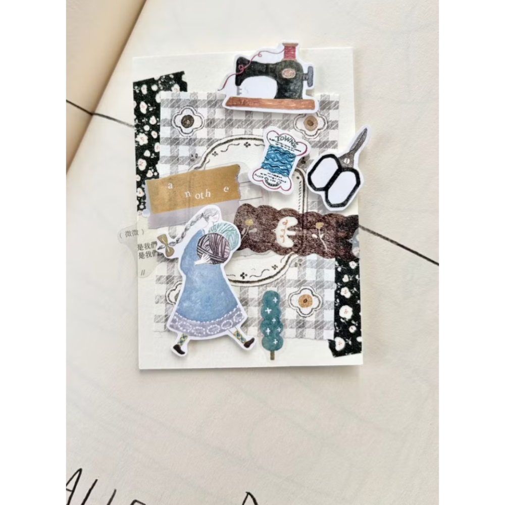 【2款】Pion「緞帶Ribbon/飛鳥Fly」2.5cm和紙割型膠帶【立夏手帳生活】-細節圖6