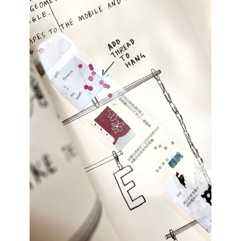 Pion 字裡行間Prose 3.5cm亮面PET膠帶【立夏手帳生活】-細節圖3