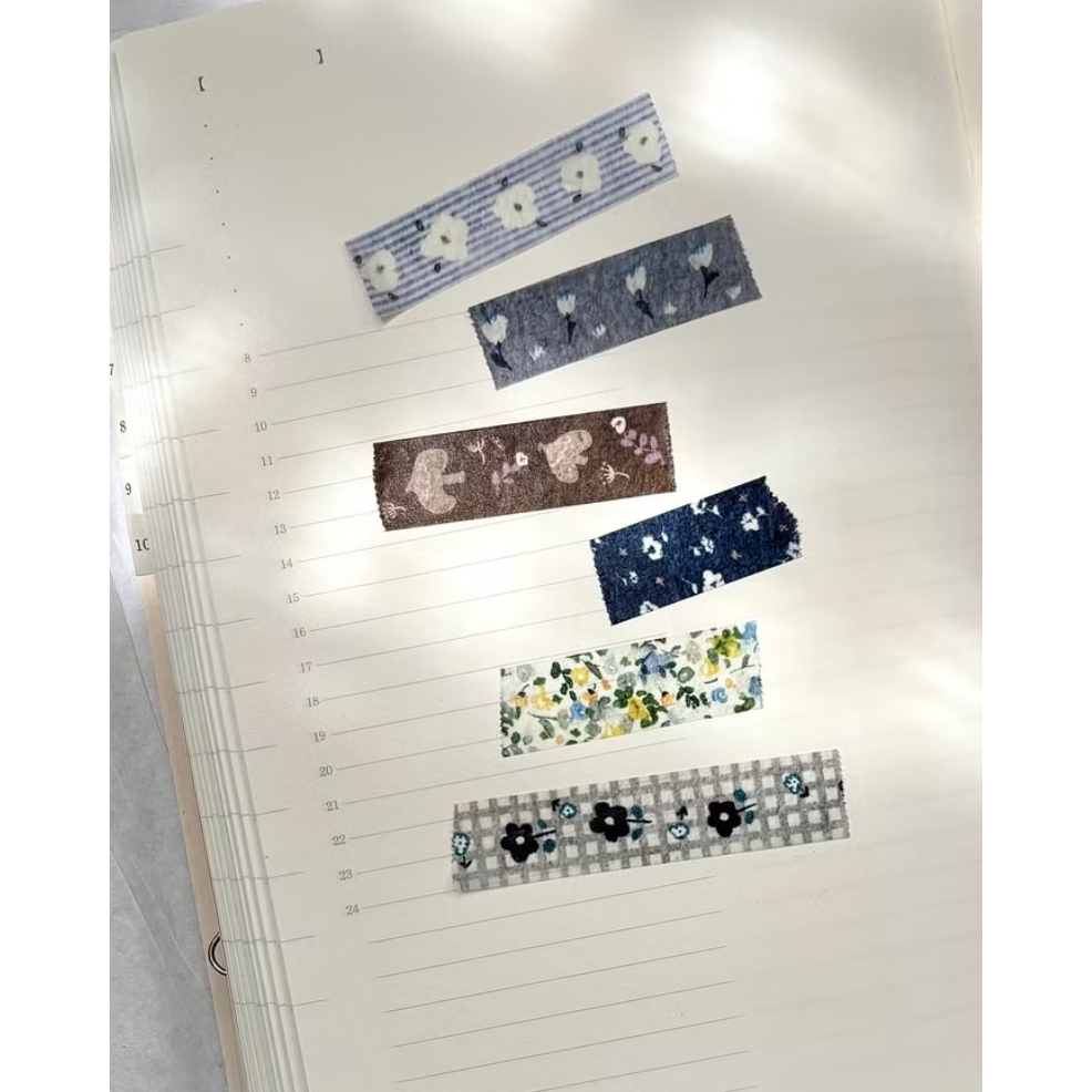 【6款】Pion Deco Tapes 1.5cm和紙割型膠帶【立夏手帳生活】-細節圖2