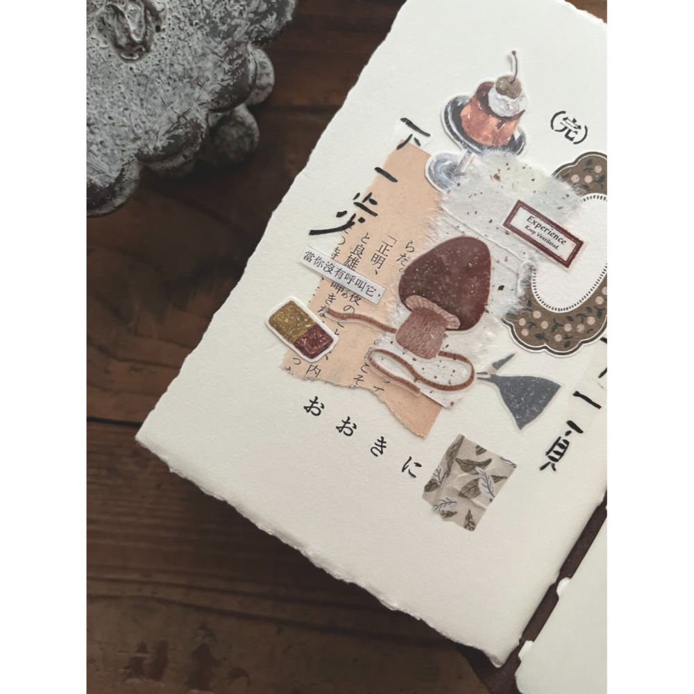 微瘋畫室 幻花之森Forest of Flower 5cm霧面PET膠帶【立夏手帳生活】-細節圖7