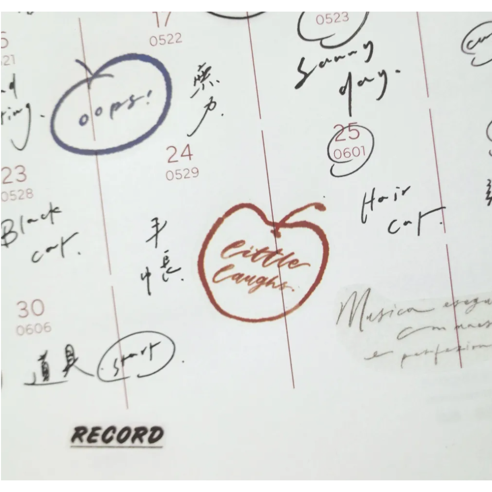 茄子先生 Little Joyful Moments 轉印貼紙【立夏手帳生活】-細節圖4