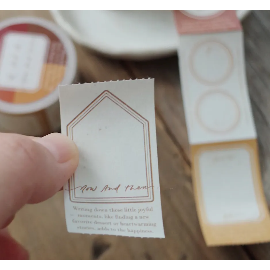 茄子先生 Now and then 可撕便利貼 捲型貼紙 【立夏手帳生活】-細節圖4