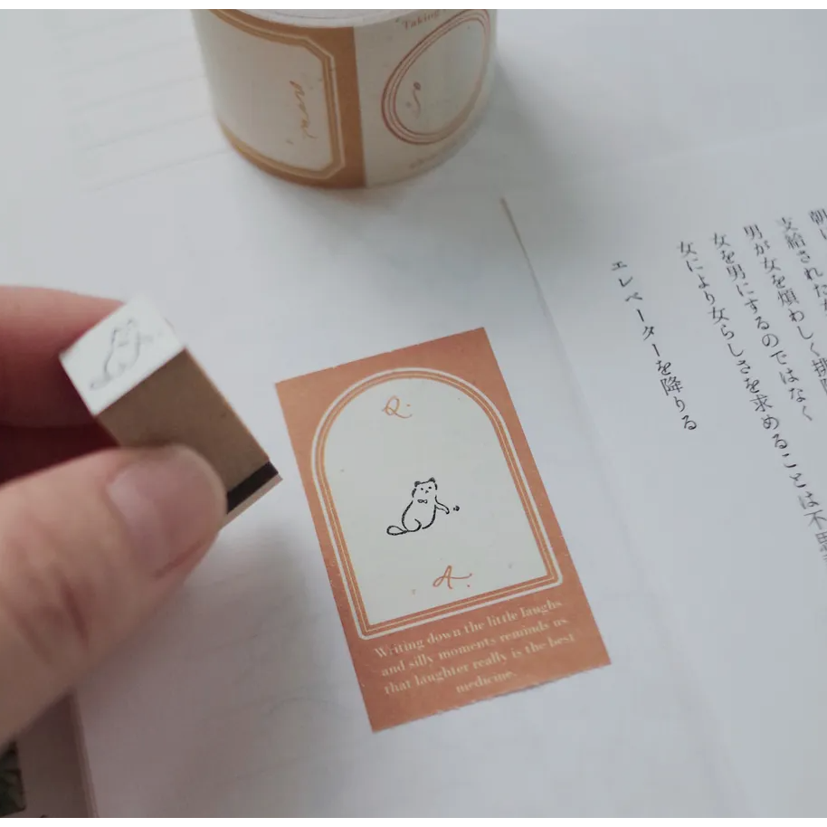 茄子先生 Now and then 可撕便利貼 捲型貼紙 【立夏手帳生活】-細節圖5