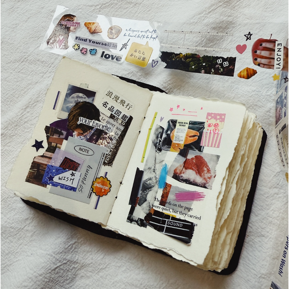 莫非是芝麻球 戀語 4cm亮面PET膠帶【立夏手帳生活】-細節圖3