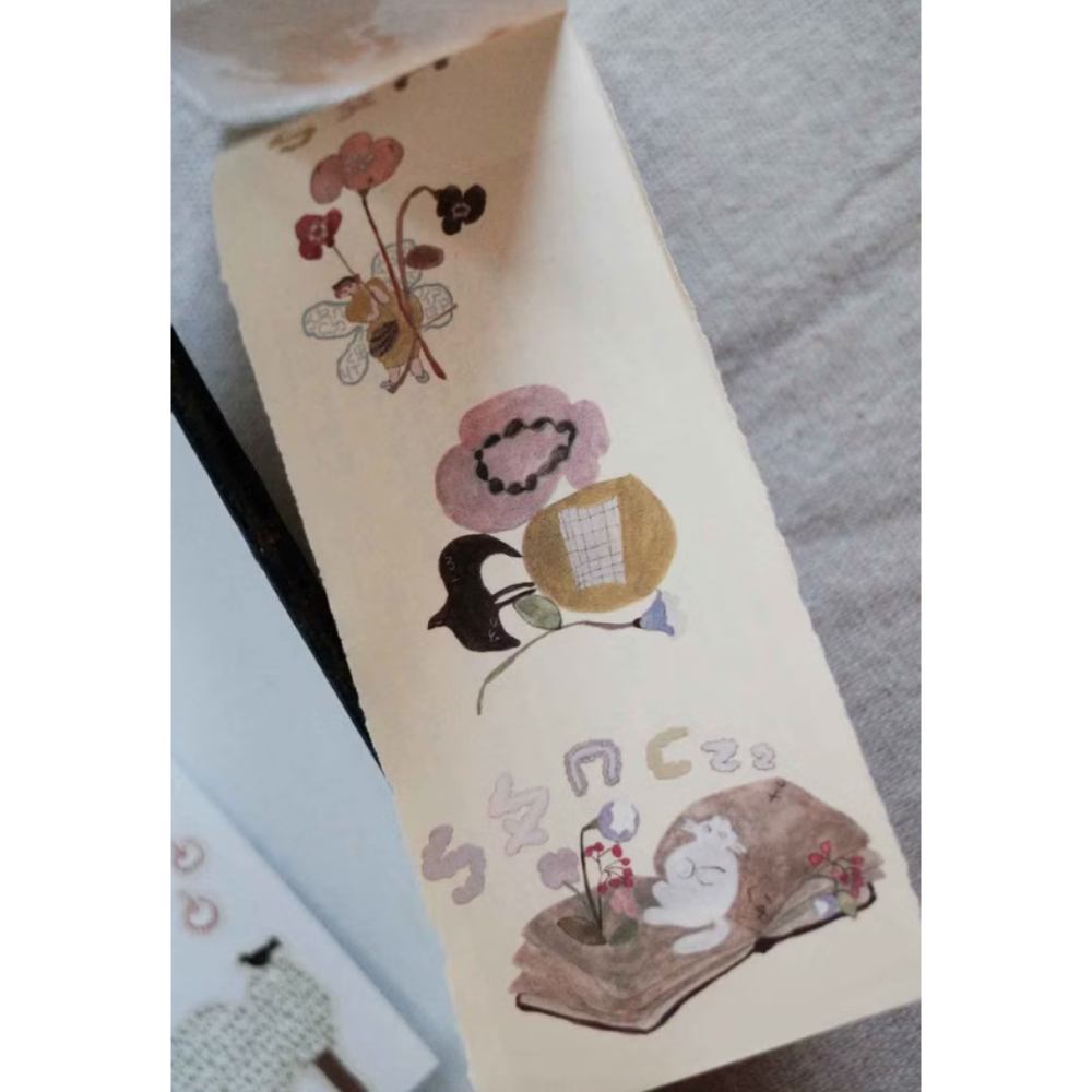 何包蛋 注音花園 轉印貼紙 2張組 misshoegg【立夏手帳生活】-細節圖2