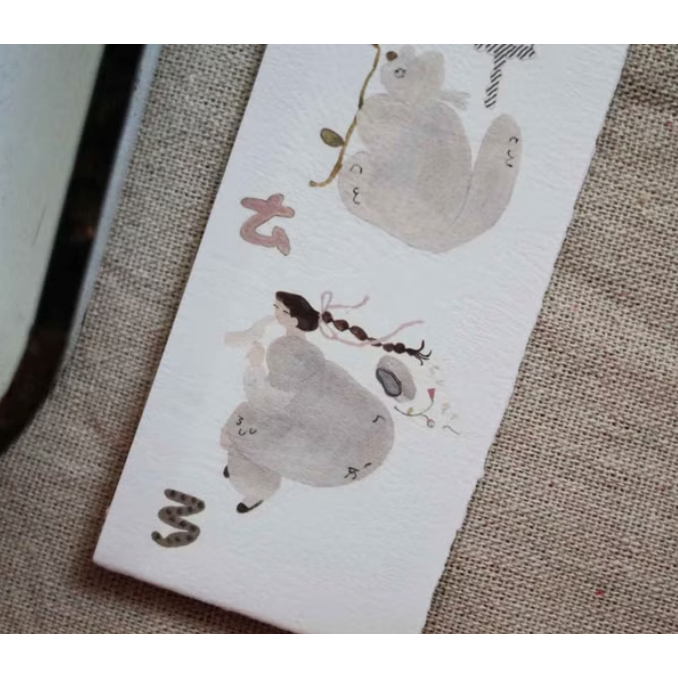 何包蛋 注音花園 轉印貼紙 2張組 misshoegg【立夏手帳生活】-細節圖4