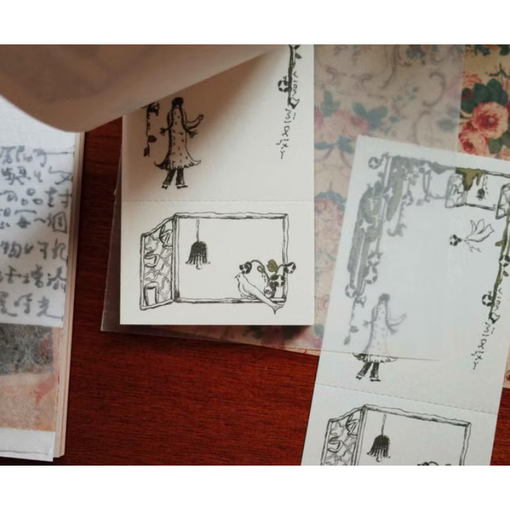 何包蛋 牽牛花的日子 便簽本 misshoegg【立夏手帳生活】-細節圖3