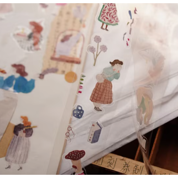 IVY SNOW 森空 a lovely day 3cm亮面割型PET膠帶【立夏手帳生活】-細節圖2