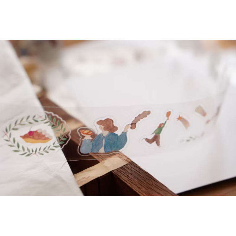 IVY SNOW 森空 a lovely day 3cm亮面割型PET膠帶【立夏手帳生活】-細節圖5