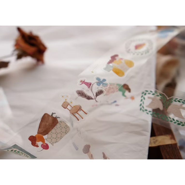 IVY SNOW 森空 a lovely day 3cm亮面割型PET膠帶【立夏手帳生活】-細節圖6