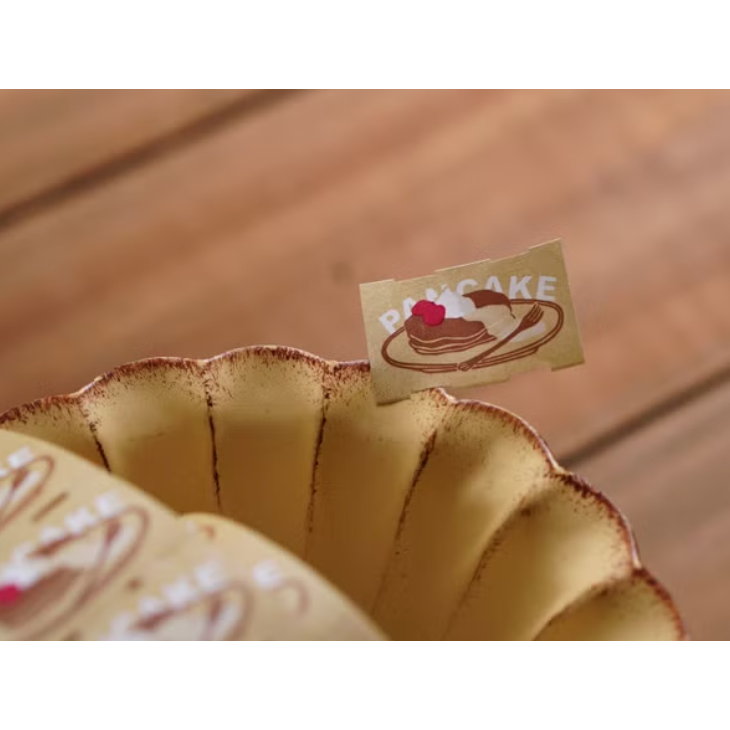 【共4款】IVY SNOW 森空「啾啾鳥/松鼠與麵包/鬆餅/冬」標籤貼紙卷【立夏手帳生活】-細節圖8