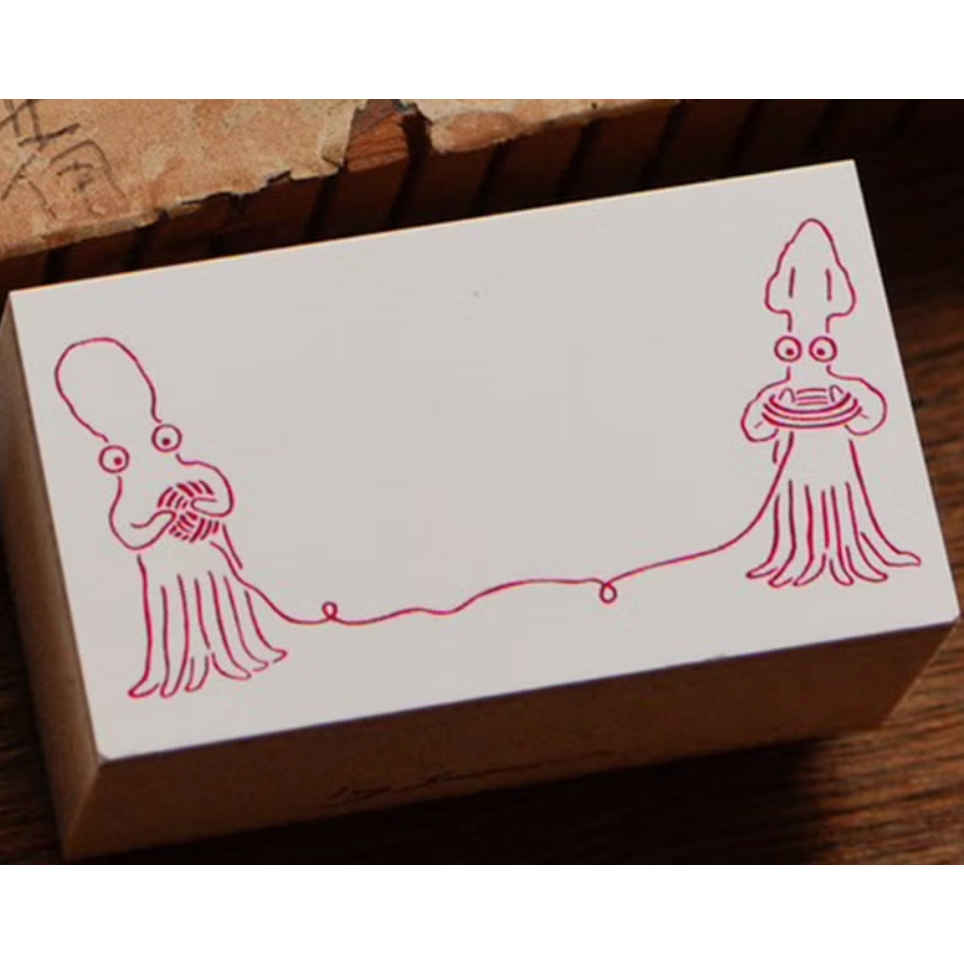 【共3款】IVY SNOW 森空 海洋系列 壓縮木印章【立夏手帳生活】-細節圖4