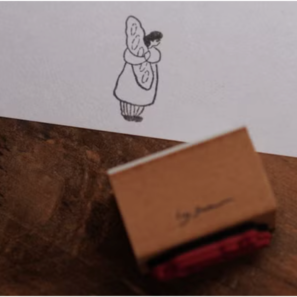 【共10款】IVY SNOW 森空 藍色系列 壓縮木印章【立夏手帳生活】-細節圖3