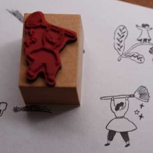 【共10款】IVY SNOW 森空 藍色系列 壓縮木印章【立夏手帳生活】-細節圖8