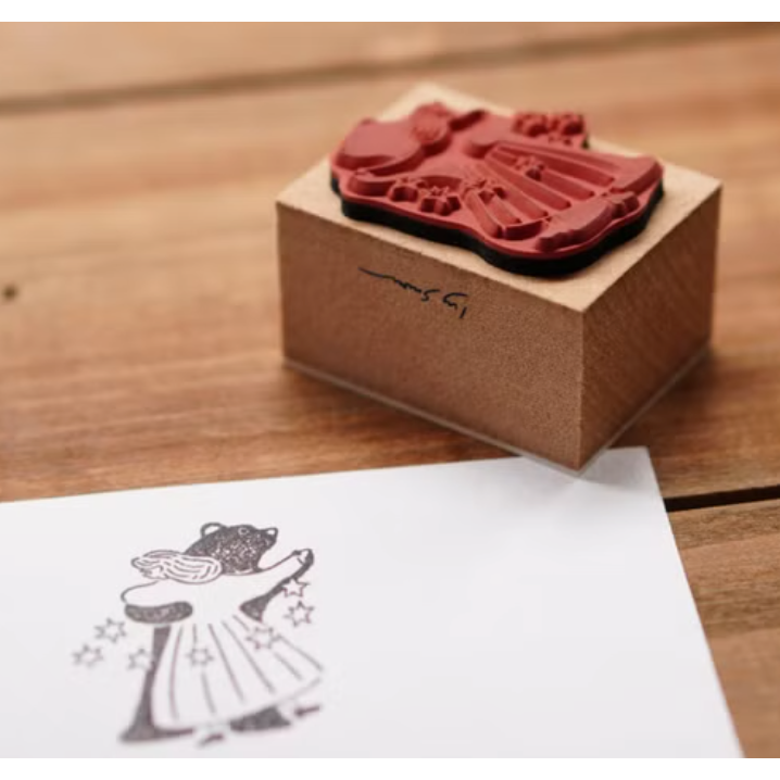 【共10款】IVY SNOW 森空 藍色系列 壓縮木印章【立夏手帳生活】-細節圖9