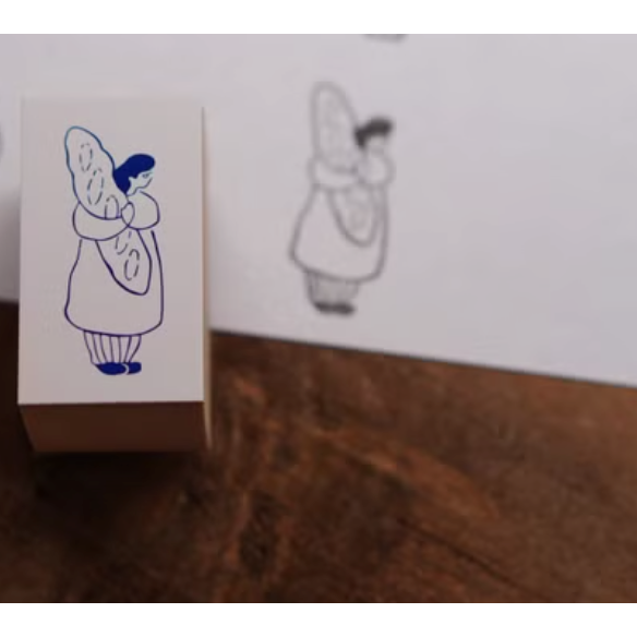 【共10款】IVY SNOW 森空 藍色系列 壓縮木印章【立夏手帳生活】-規格圖11