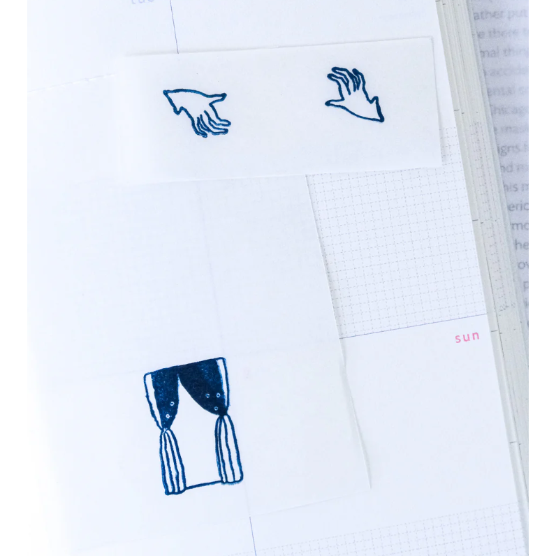 dodolulu 水晶印章「魔幻劇場」可愛女孩 手帳素材 【立夏手帳生活】-細節圖3