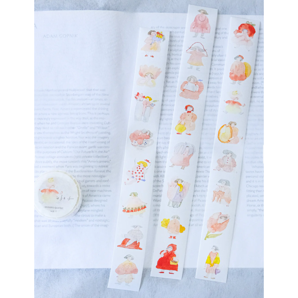 【4款各雙材質】dodolulu『好日子系列』3cm霧面PET膠帶/和紙膠帶【立夏手帳生活】-規格圖11