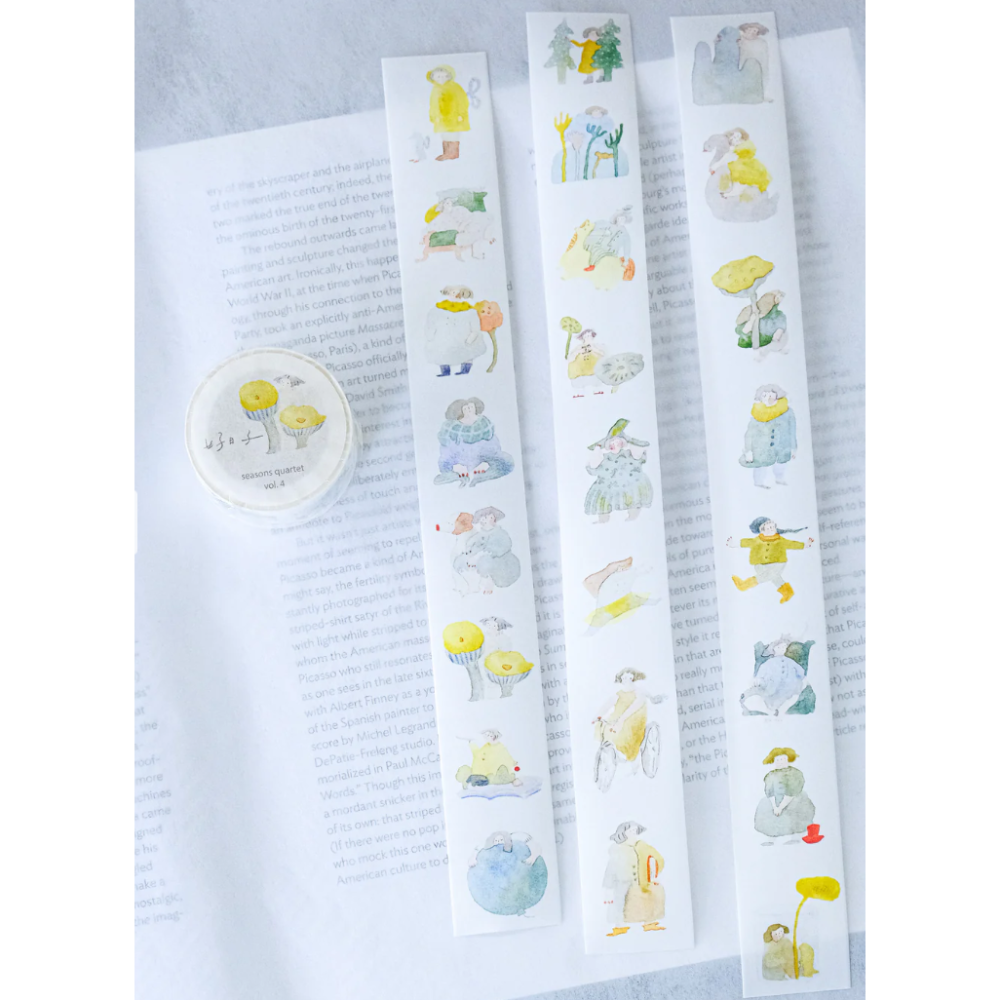 【4款各雙材質】dodolulu『好日子系列』3cm霧面PET膠帶/和紙膠帶【立夏手帳生活】-規格圖11