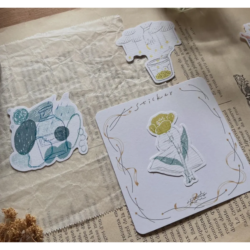 森酪梨Avocado mori 日常隨筆 Daily musings 割型貼紙 sticker-細節圖3