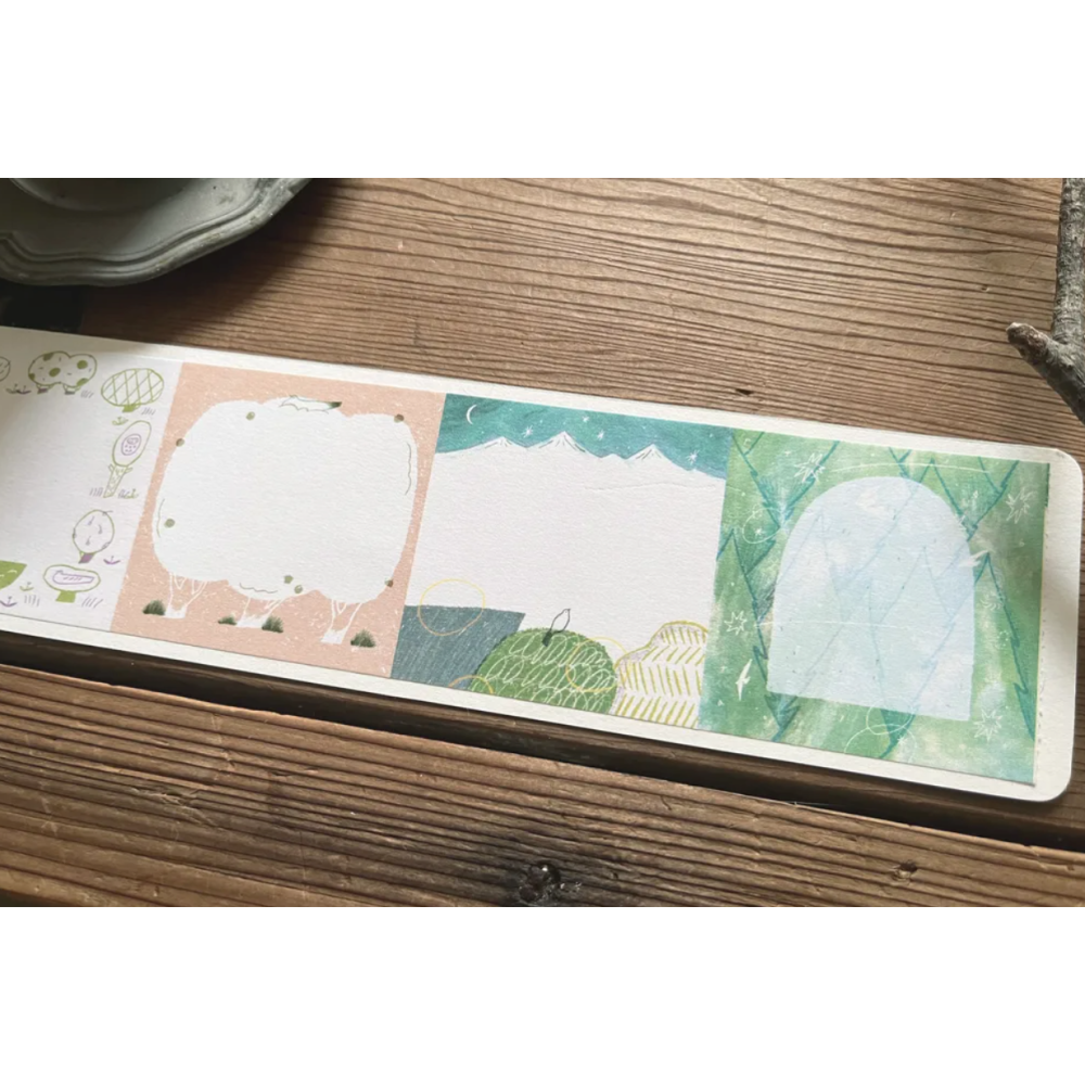 森酪梨Avocado mori 樹的低語 Whisper of trees 付箋留言貼 Roll sticky note-細節圖4