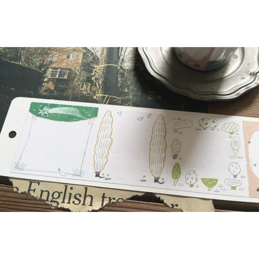 森酪梨Avocado mori 樹的低語 Whisper of trees 付箋留言貼 Roll sticky note-細節圖5