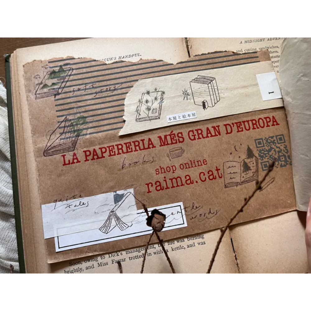 森酪梨Avocado mori 書的記憶 Memories of books 轉印貼紙-細節圖4