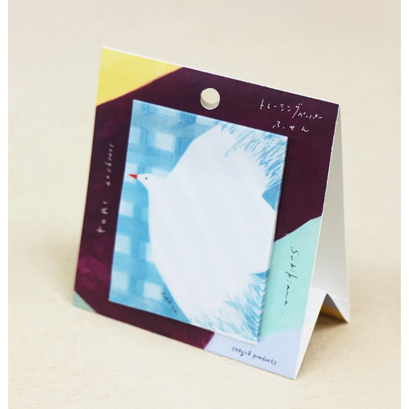 表現社 Subikiawa toRi 白鳥 描圖紙付籤【立夏手帳生活】-細節圖2