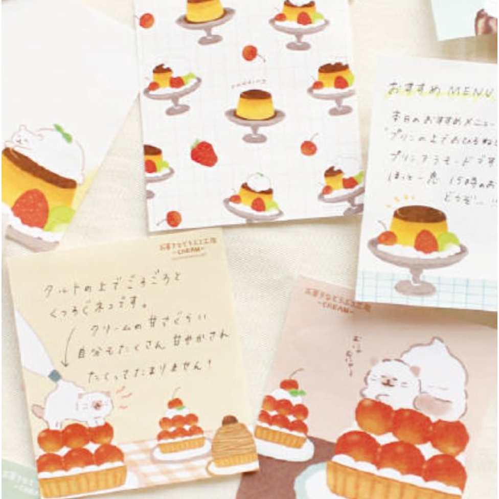 【新5款】古川紙工 動物菓子工坊第二彈 100張便簽紙磚 共4款 手帳拼貼裝飾 日本製 【立夏手帳生活】-細節圖8