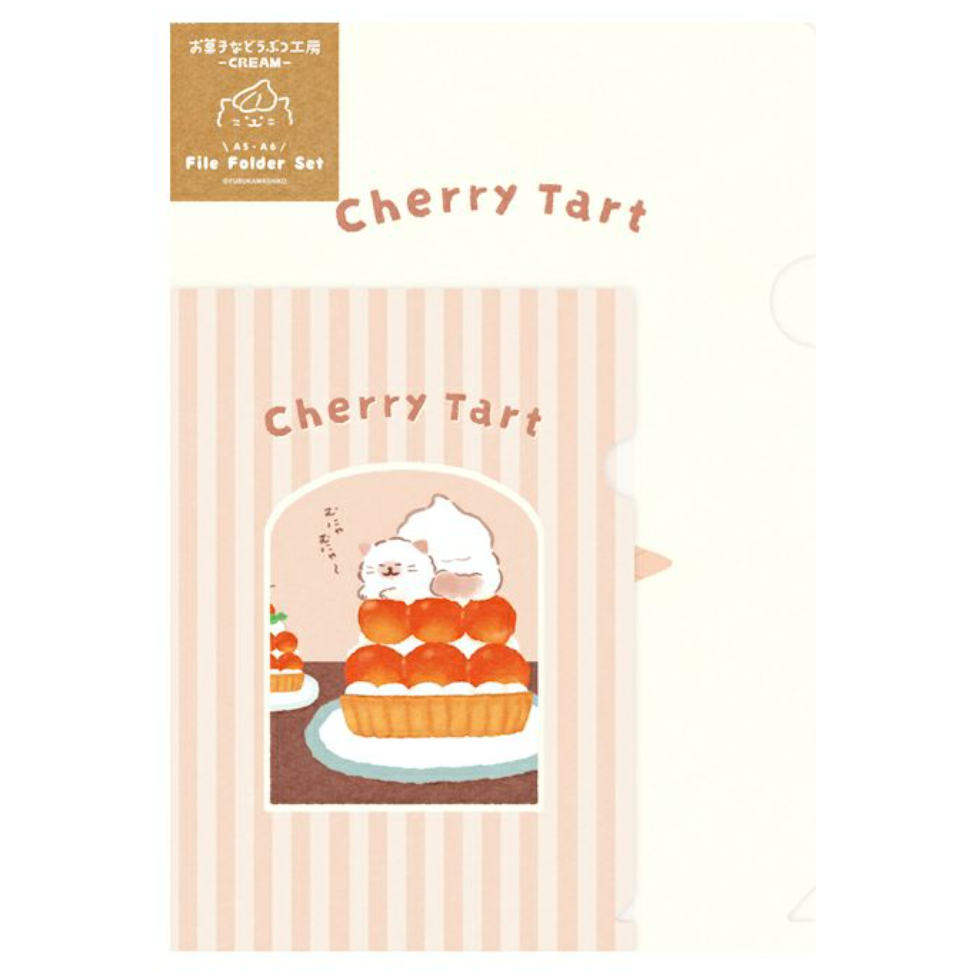 【新3款】古川紙工 小動物菓子工坊第二彈 資料夾A5+A6兩枚組 日本製 【立夏手帳生活】-細節圖4