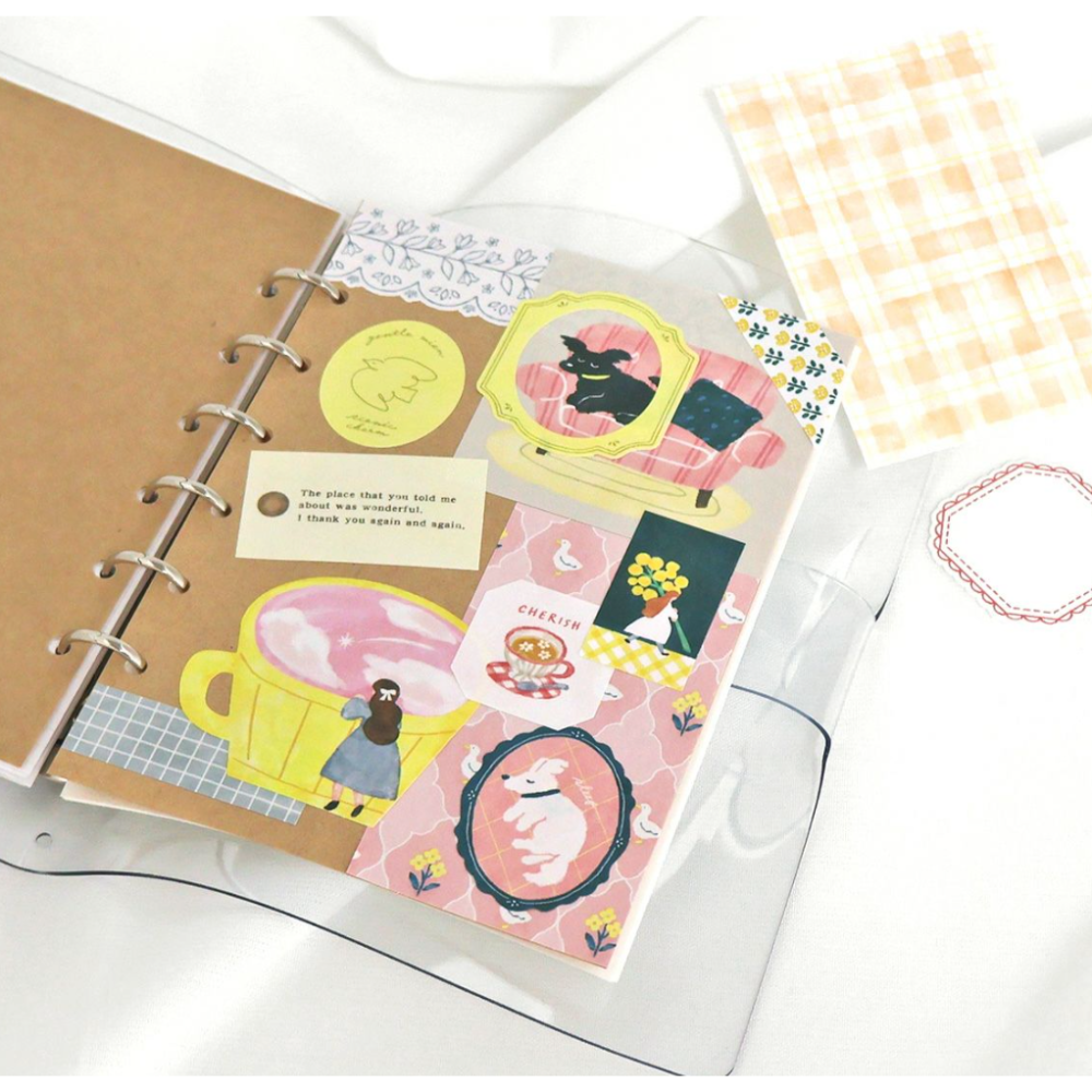 Mind Wave 豐富素材系列 多尺寸貼紙包 共6款【立夏手帳生活】-細節圖3
