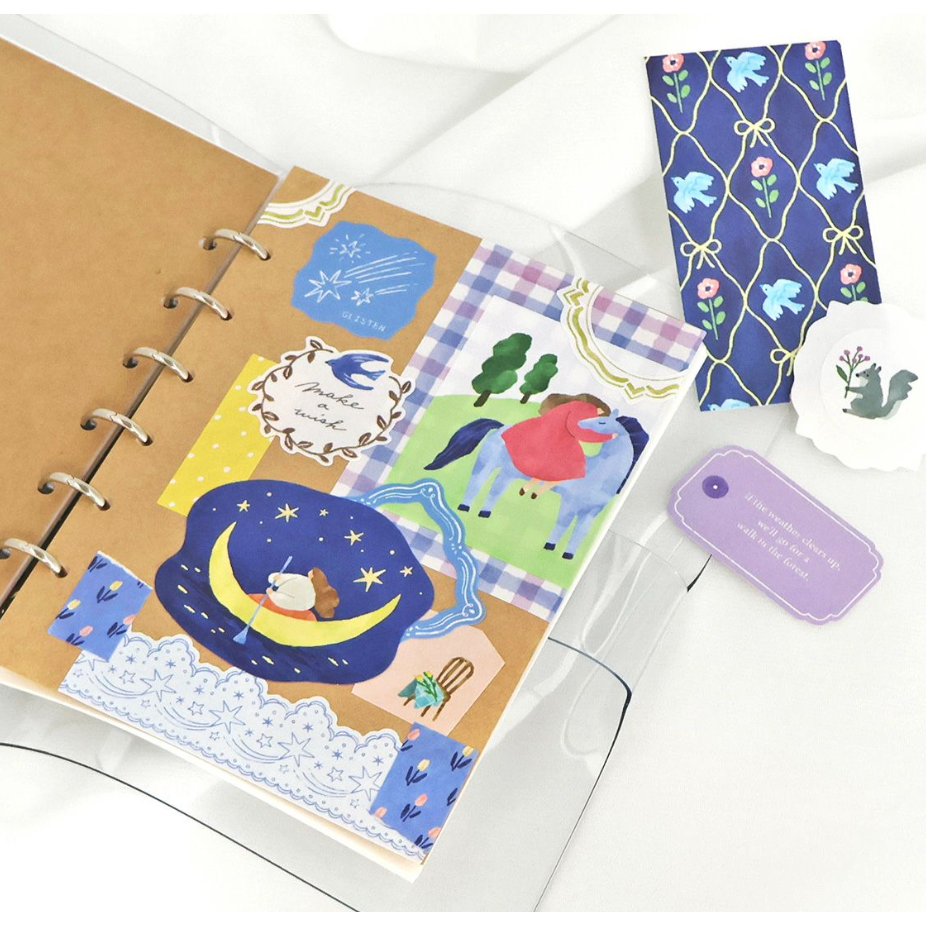 Mind Wave 豐富素材系列 多尺寸貼紙包 共6款【立夏手帳生活】-細節圖4