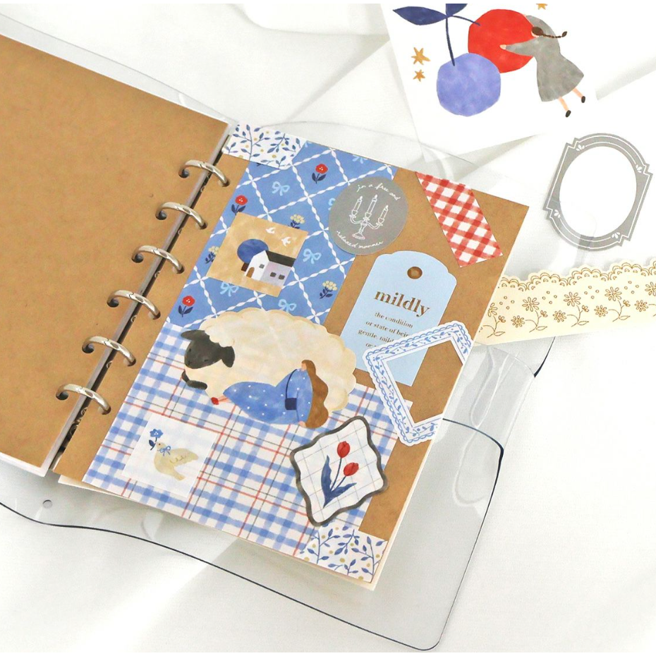 Mind Wave 豐富素材系列 多尺寸貼紙包 共6款【立夏手帳生活】-細節圖10