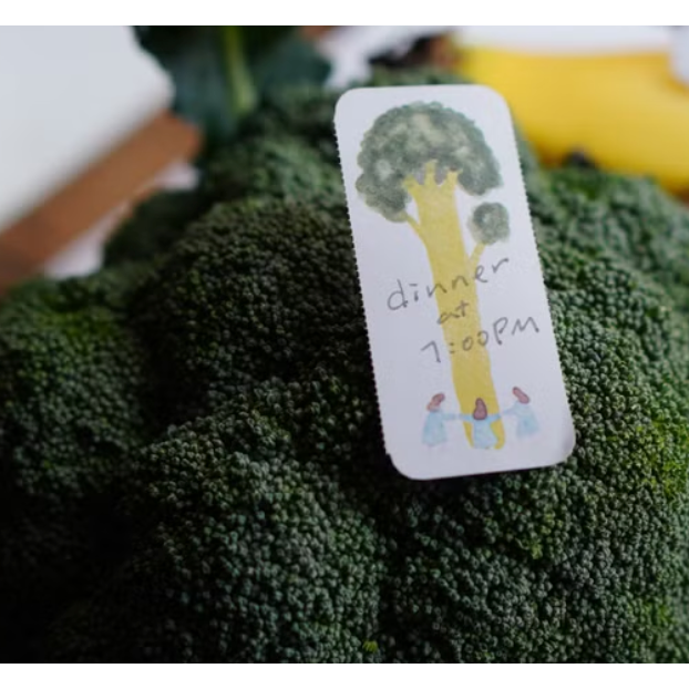 IVY SNOW 森空 Farmer＇s Market memo貼紙捲【立夏手帳生活】-細節圖4