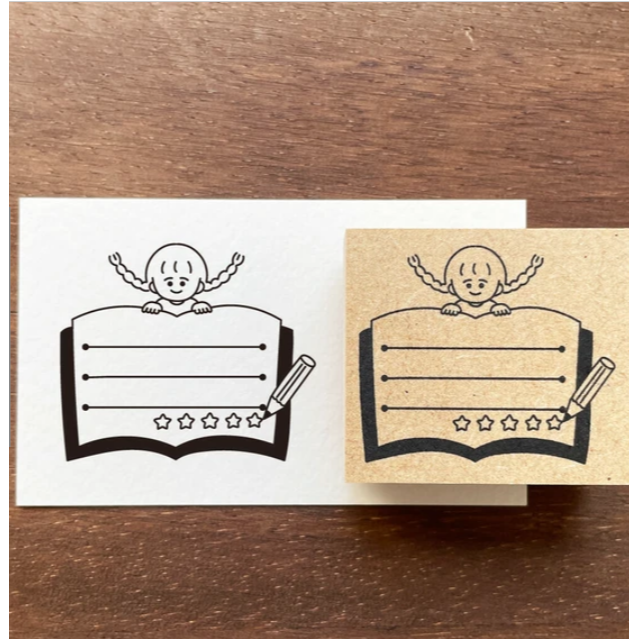 【合作款共5款】Stamp Marche 印章市場 木頭印章 日本製【立夏手帳生活】-規格圖8