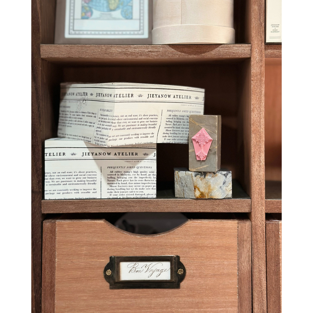 【砥石柄3款】立夏三週年 x Jieyanow Atelier Time 漫步小巷Traveling Alley 印章-細節圖6