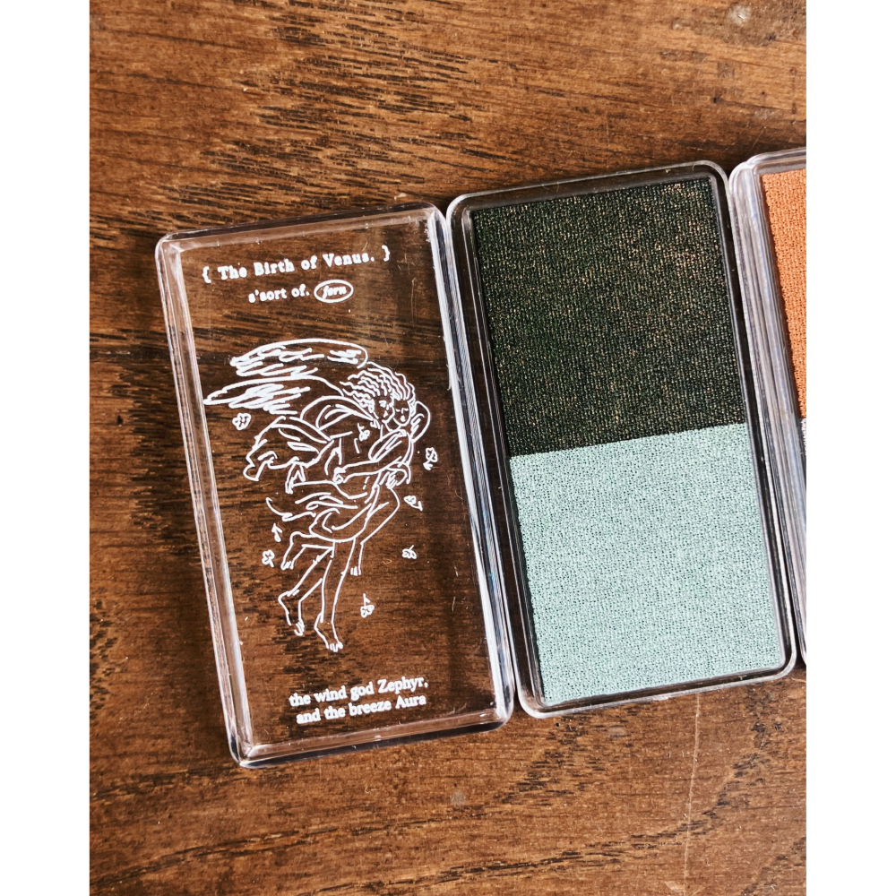 羊君 維納斯的誕生 𝐓𝐡𝐞 𝐁𝐢𝐫𝐭𝐡 𝐎𝐟 𝐕𝐞𝐧𝐮𝐬 六色印台組【立夏手帳生活】-細節圖4