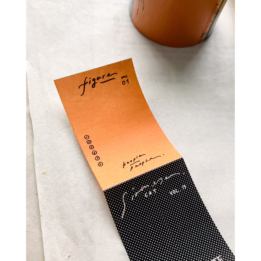 羊君 雜誌封面 𝐌𝐚𝐠𝐚𝐳𝐢𝐧𝐞 𝐂𝐨𝐯𝐞𝐫 留言便條貼紙卷【立夏手帳生活】-細節圖7