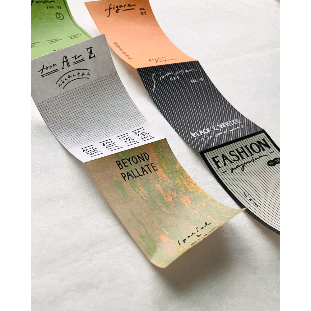 羊君 雜誌封面 𝐌𝐚𝐠𝐚𝐳𝐢𝐧𝐞 𝐂𝐨𝐯𝐞𝐫 留言便條貼紙卷【立夏手帳生活】-細節圖8