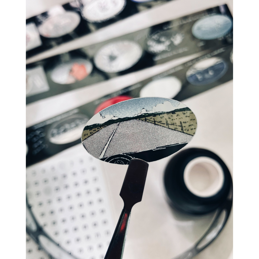 羊君 𝐌𝐲 𝐅𝐚𝐯𝐨𝐫𝐢𝐭𝐞 𝐓𝐡𝐢𝐧𝐠𝐬 3.5cm霧面割型PET膠帶【立夏手帳生活】-細節圖2